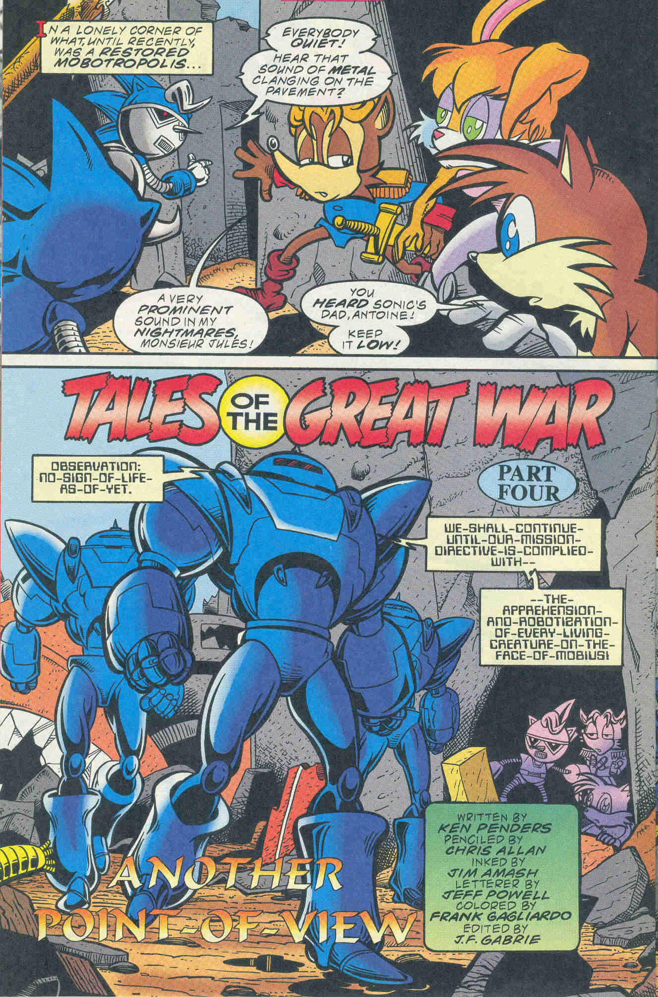 Sonic - Archie Adventure Series November 1999 Page 17
